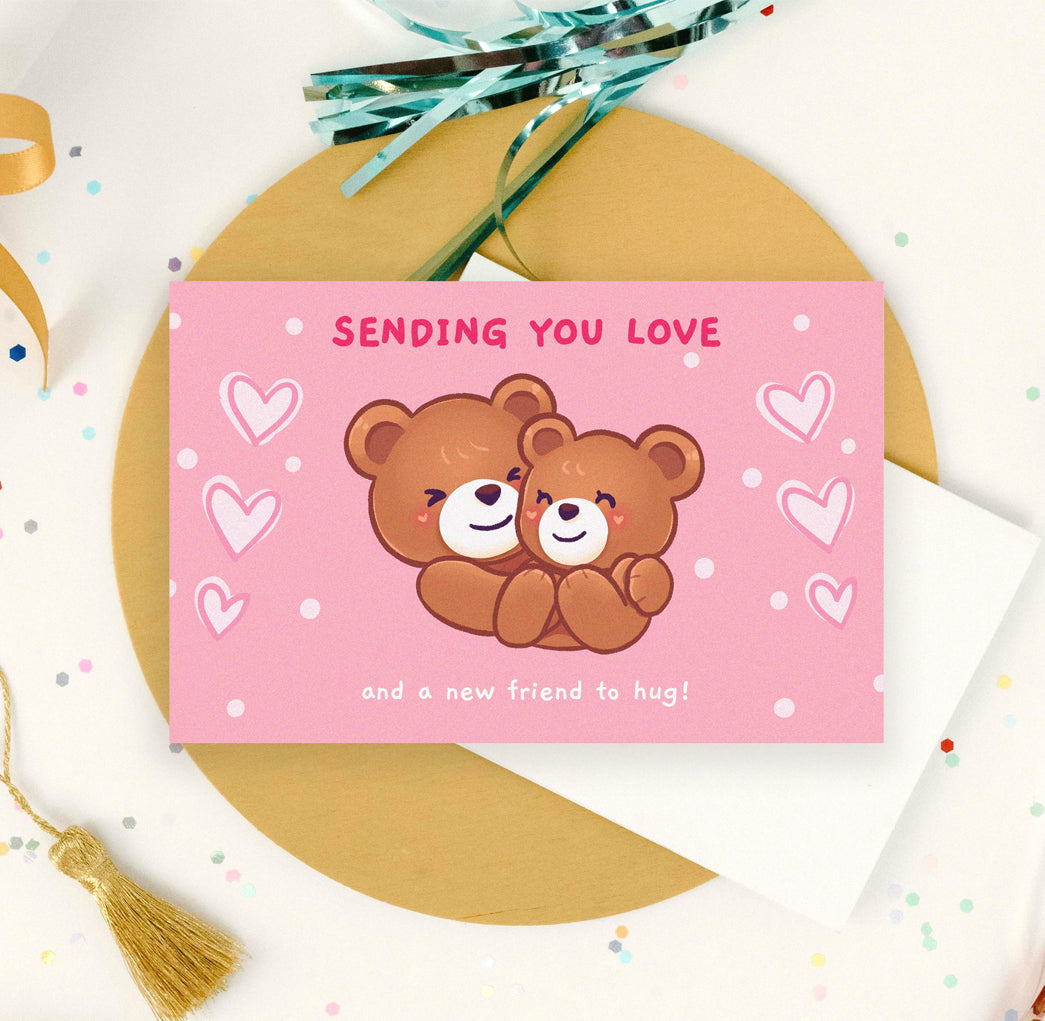 Sending Love Greeting Card Add-On
