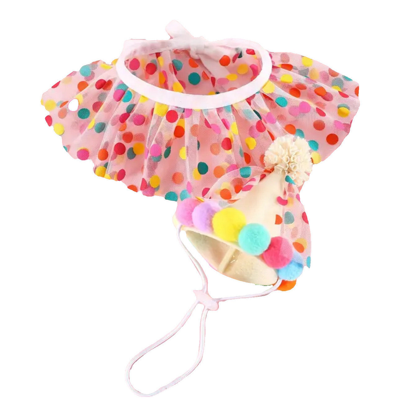 Birthday Hat & Collar (M-XL)